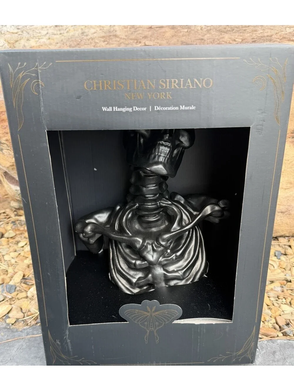 Viral TikTok Christian Siriano Black Skeleton Halloween Wall Hanging Decor